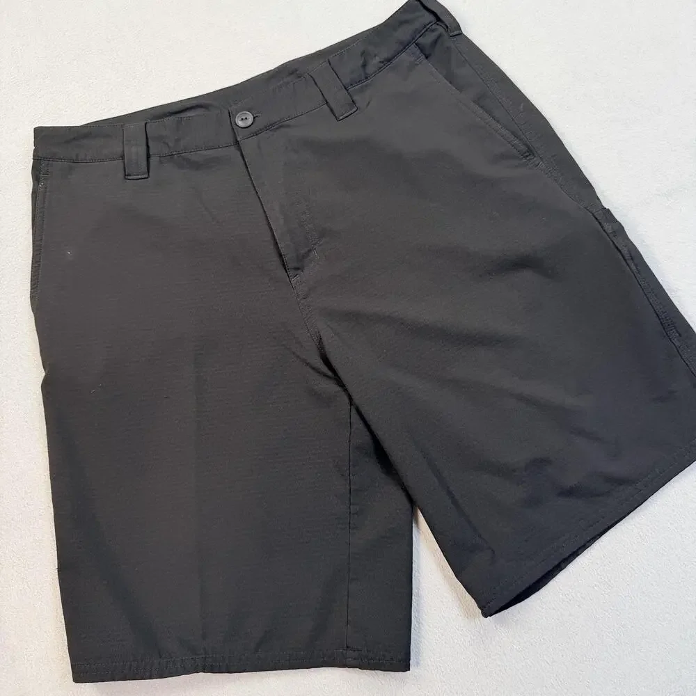 The North Face Shorts Mens 32 Black 10 Inseam Hiking Trail Stretch Quick Dry